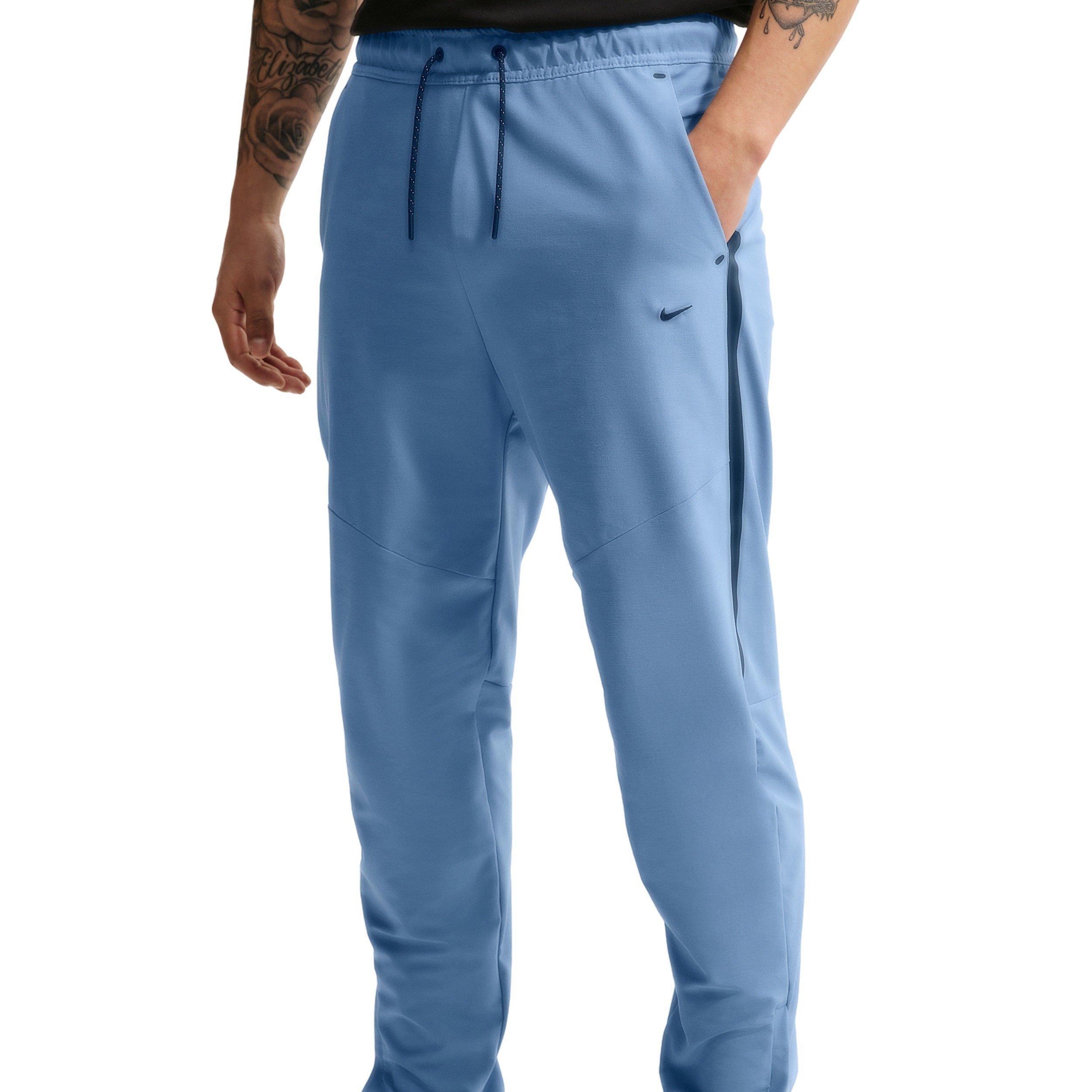 Nike Men's tech Dri-FIT Shori Knit Drill Pants - BLUE